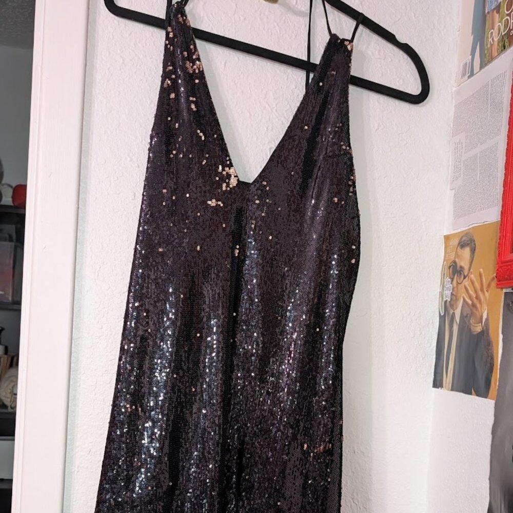 Black Free People Sparkle Dress